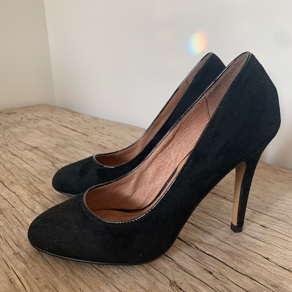 Black Suede Heels